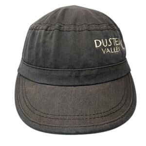 Alternative Apparel Army Cap Black One Size Dusted Valley Walla WA Cotton Hat